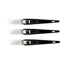 KN21 Carbon steel Black 3 piece Knife set