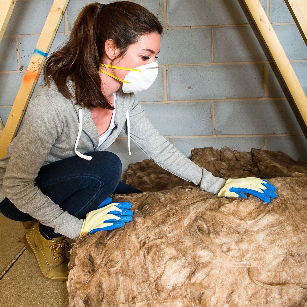 200mm loft store insulation