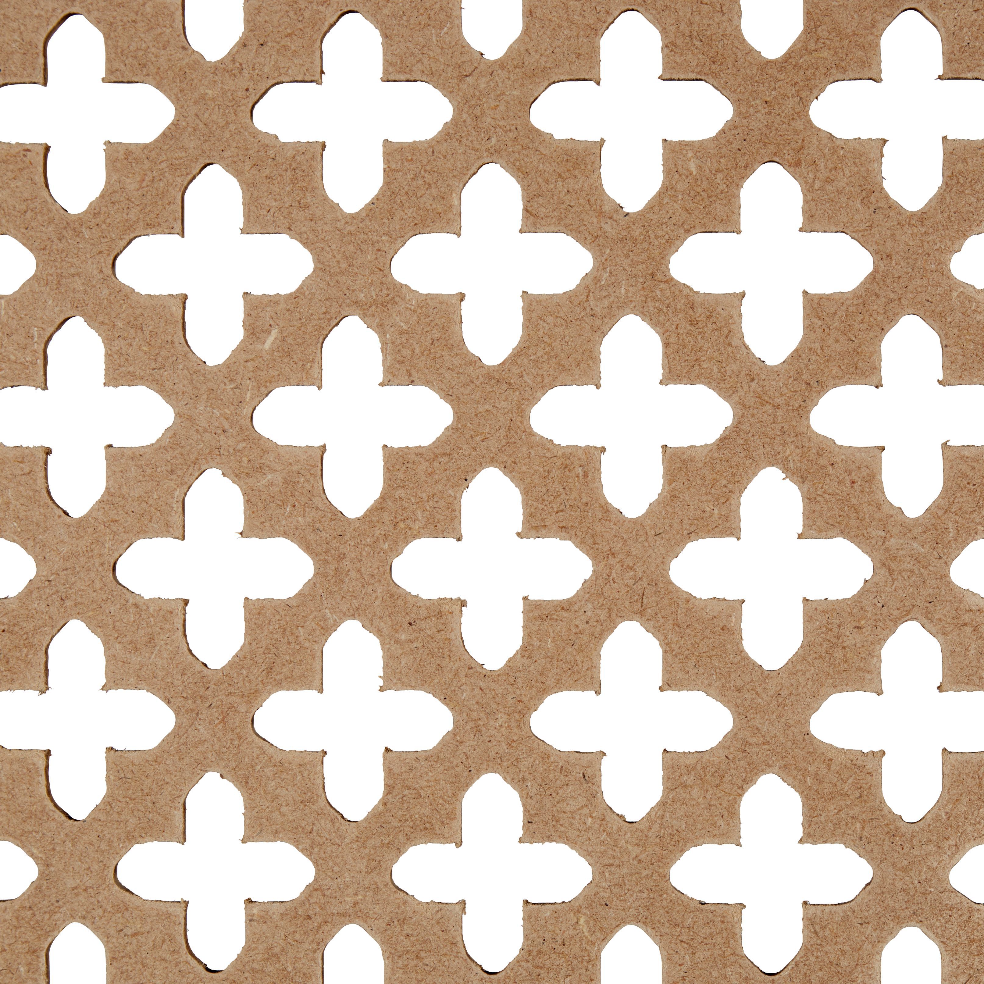 Knebworth MDF Screening panel (L)1.83m (W)0.61m (T)6mm 2690g