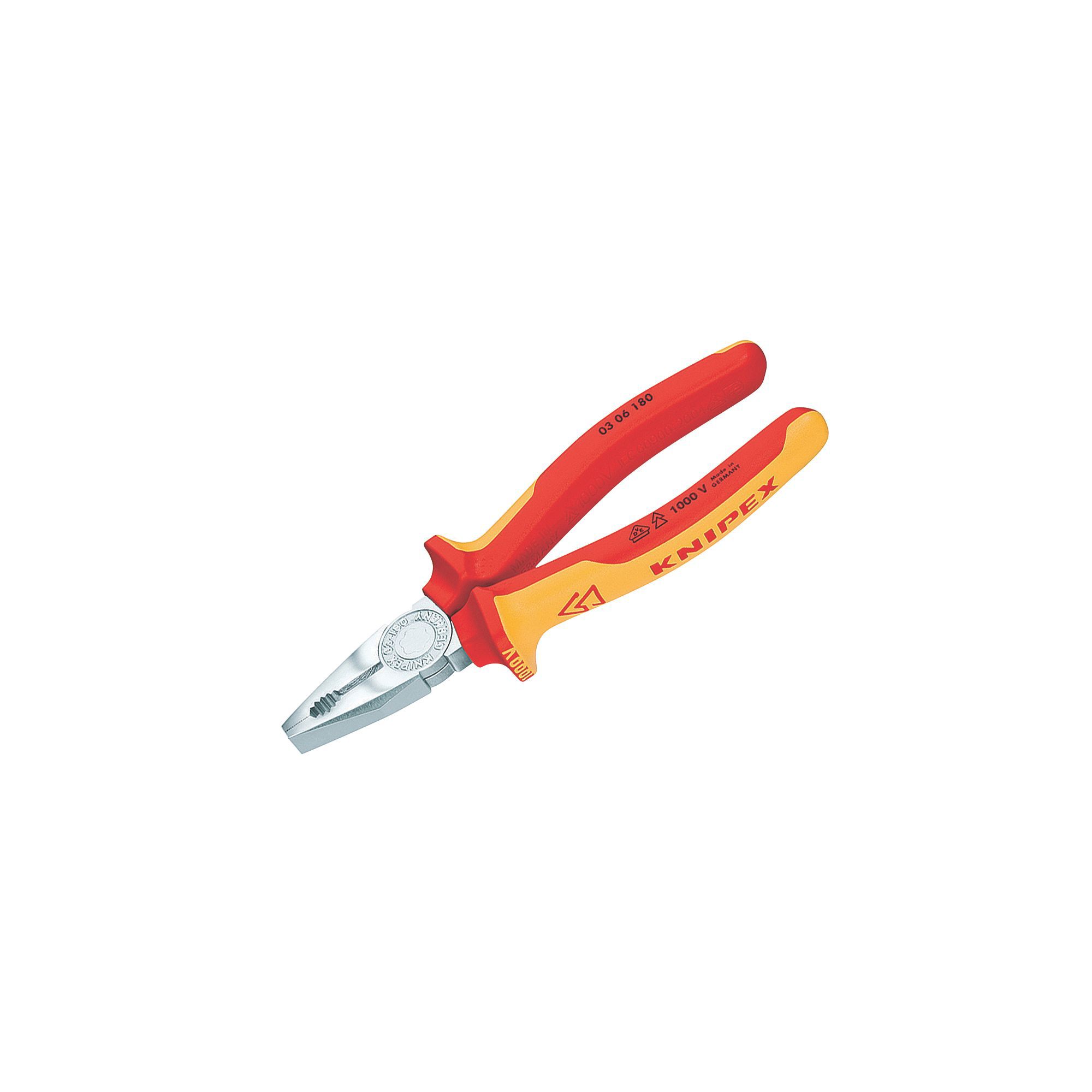 Knipex 160mm Combination pliers DIY at B&Q