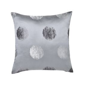 Kolla Spotted Grey Cushion (L)45cm x (W)45cm
