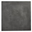 Konkrete Anthracite Matt Concrete effect Porcelain Wall & floor Tile, Pack of 4, (L)616mm (W)616mm