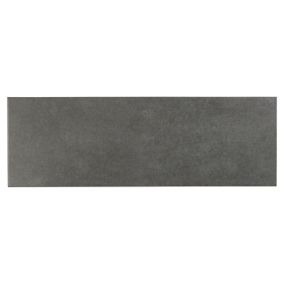 Konkrete Anthracite Matt Modern Concrete effect Ceramic Indoor Wall Tile Sample