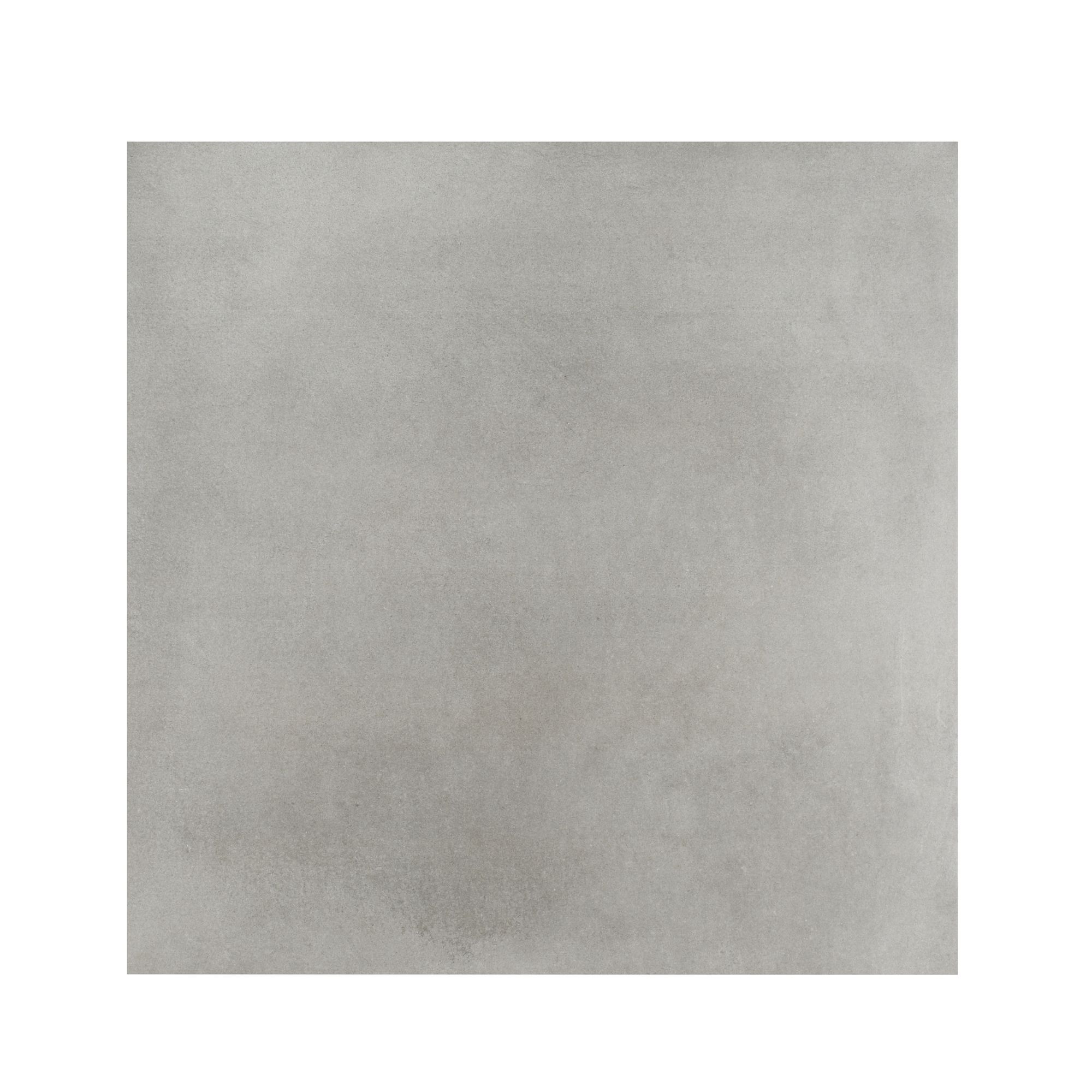 Konkrete Grey Matt Concrete effect Porcelain Outdoor Wall & floor Tile, Pack of 3, (L)610mm (W)610mm