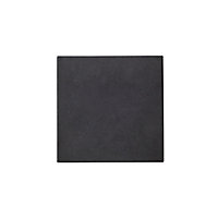 Konkrete Square Black Matt Porcelain Floor Tile Sample