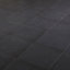Konkrete Square Black Matt Porcelain Floor Tile Sample