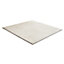 Konkrete Square Ivory Matt Concrete effect Porcelain Wall & floor Tile Sample