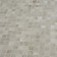 Kontainer Medium grey Matt Concrete effect Porcelain 5x5 Mosaic tile sheet, (L)305mm (W)305mm