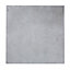 Kontainer Medium grey Matt Flat Concrete effect Porcelain Wall & floor Tile, Pack of 3, (L)590mm (W)590mm