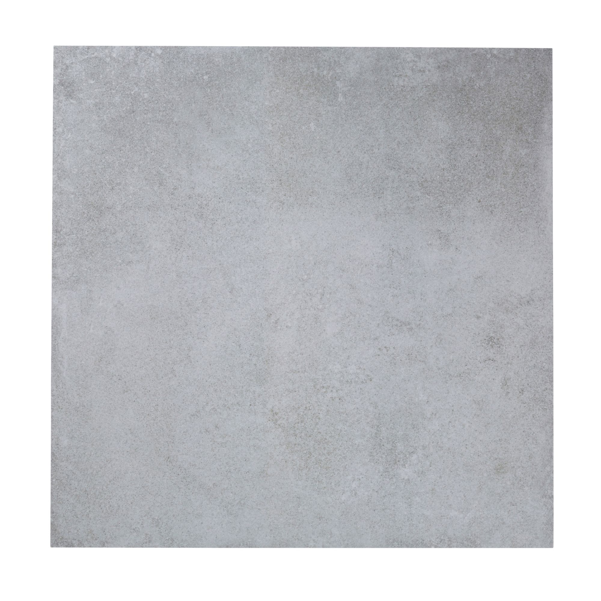 Kontainer Medium grey Matt Flat Concrete effect Porcelain Wall & floor