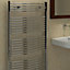 Kudox 517W Silver Towel heater (H)1324mm (W)600mm