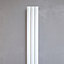 Kudox AluLite White Vertical Designer Radiator, (W)280mm x (H)1800mm