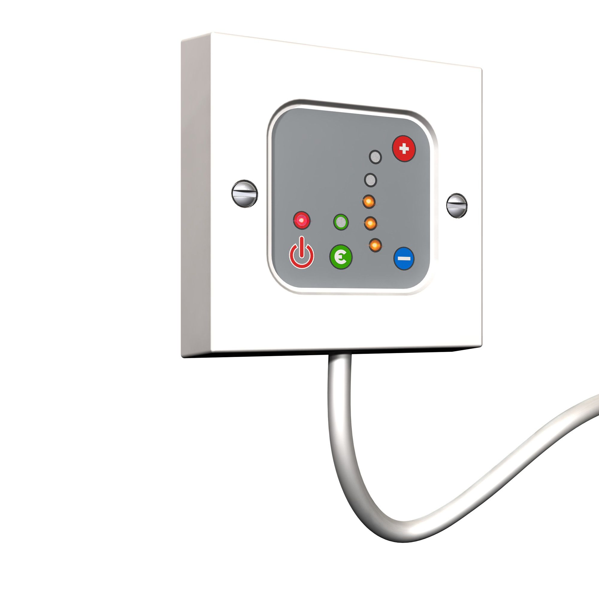 Kudox Electrical element wall control (H)40mm (W)140mm | DIY at Bu0026Q
