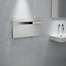 Kudox Ikon 822W Electric White Towel warmer (H)417mm (W)708mm