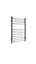 Kudox Lugana 183W Silver Towel heater (H)750mm (W)500mm