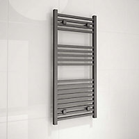Kudox Sevilla 289W Anthracite Towel heater (H)974mm (W)450mm