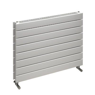 Kudox Tira White Horizontal Designer Radiator, (W)800mm x (H)588mm