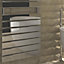 Kudox Tova 565W Silver Towel heater (H)1200mm (W)510mm