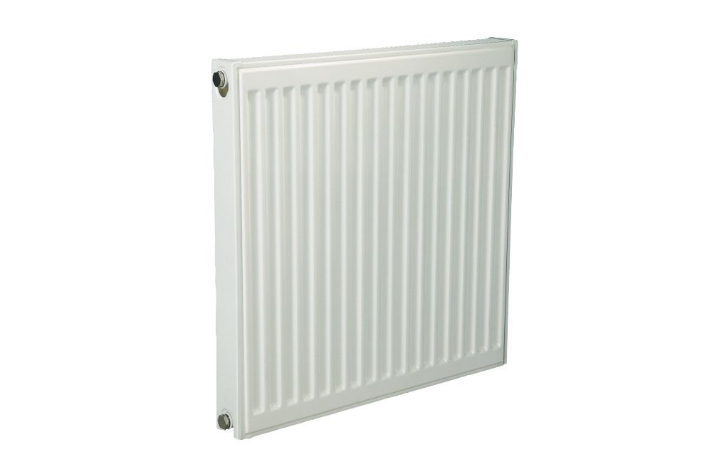 Kudox Type 21 Double Plus Panel Radiator, White (W)600mm (H)600mm | DIY ...