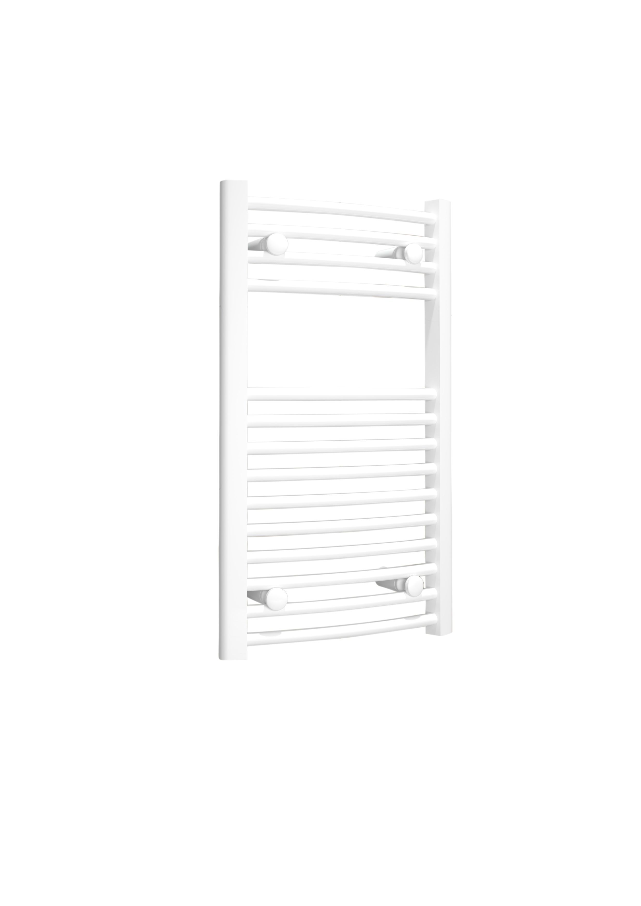 Kudox White Electric Towel warmer (W)400mm x (H)700mm