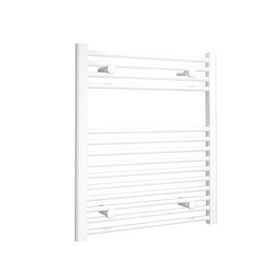 Kudox White Electric Towel warmer (W)600mm x (H)700mm