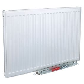 Kudox White Type 11 Single Panel Radiator, (W)800mm x (H)600mm
