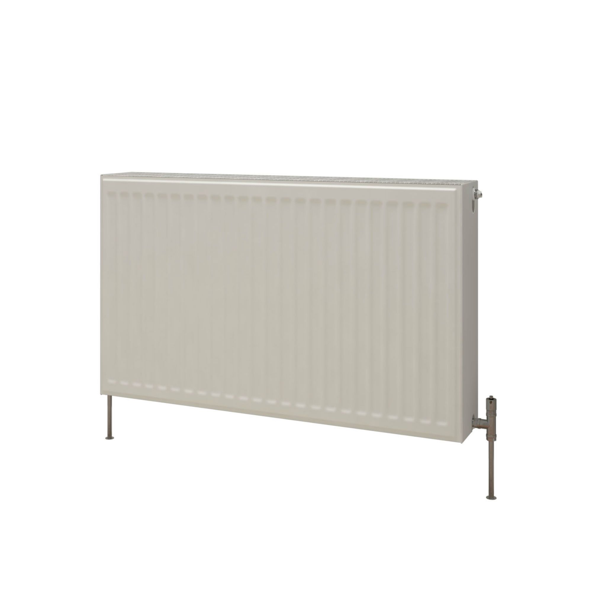 Kudox White Type 21 Double Plus Panel Radiator, (W)1000mm X (H)600mm ...