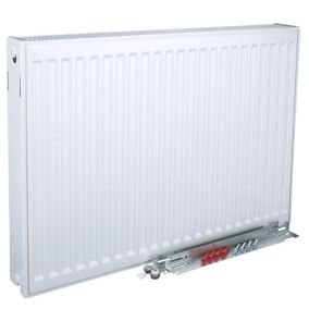 Kudox White Type 22 Double Panel Radiator, (W)1600mm x (H)600mm
