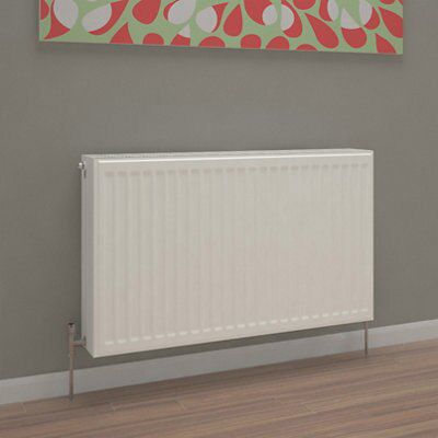 Kudox White Type 33 Panel Radiator, (W)1600mm x (H)600mm