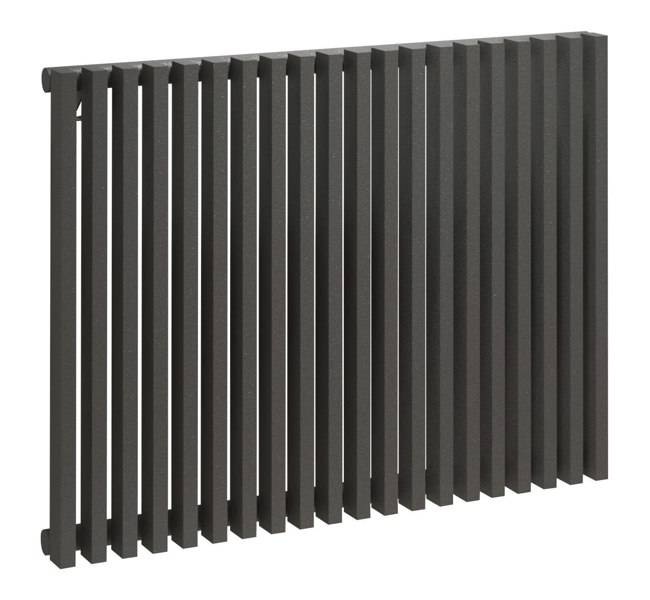 Kudox Xylo Anthracite Horizontal Designer Radiator, (W)780mm x (H)600mm