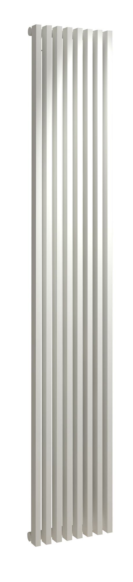 Kudox Xylo Vertical Designer Radiator, White (W)300mm (H)1800mm | DIY ...