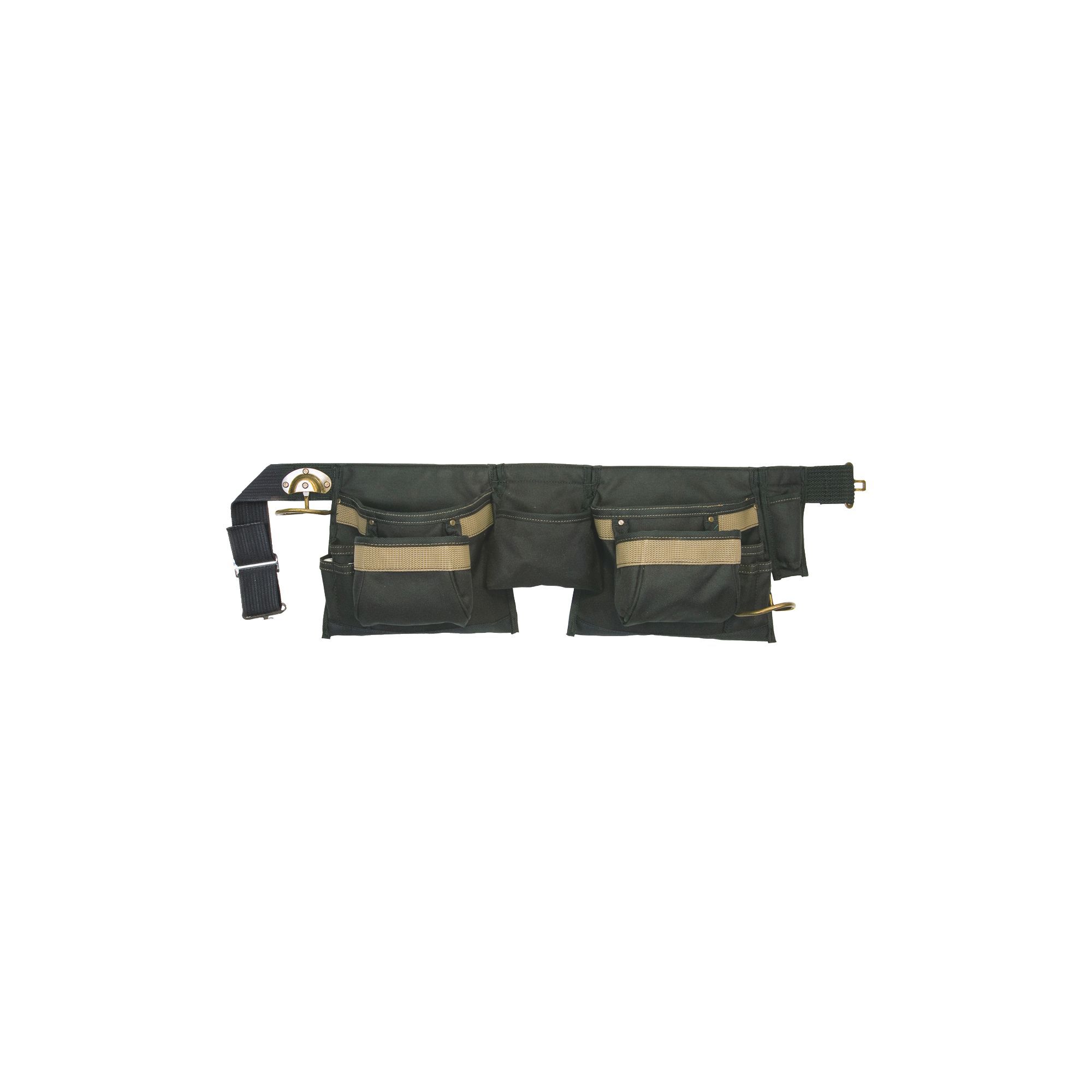 Kunys Carpentry Black & brown Tool apron 29"