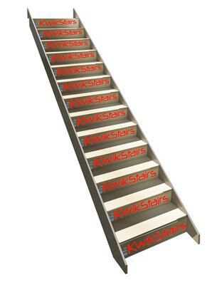 KwikStairs 1 piece Tread & riser kit (W)900mm | DIY at B&Q