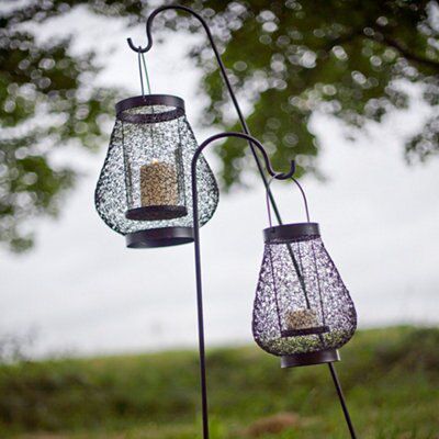 La Hacienda Black Lantern Stake (L)1250mm