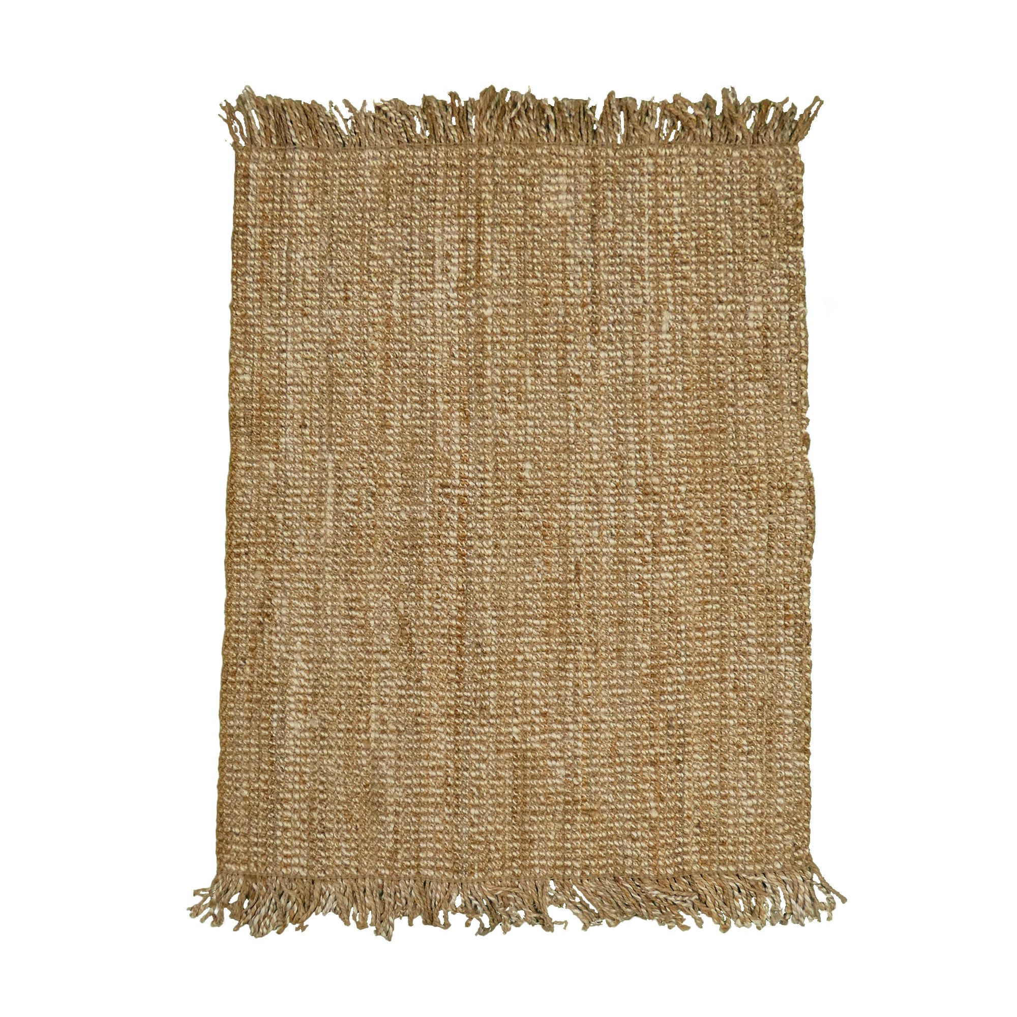 Lagos Gold Natural Reversible Large Rug, (L)230cm x (W)160cm