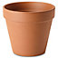 Laleh Terracotta Circular Plant pot (Dia)35.7cm