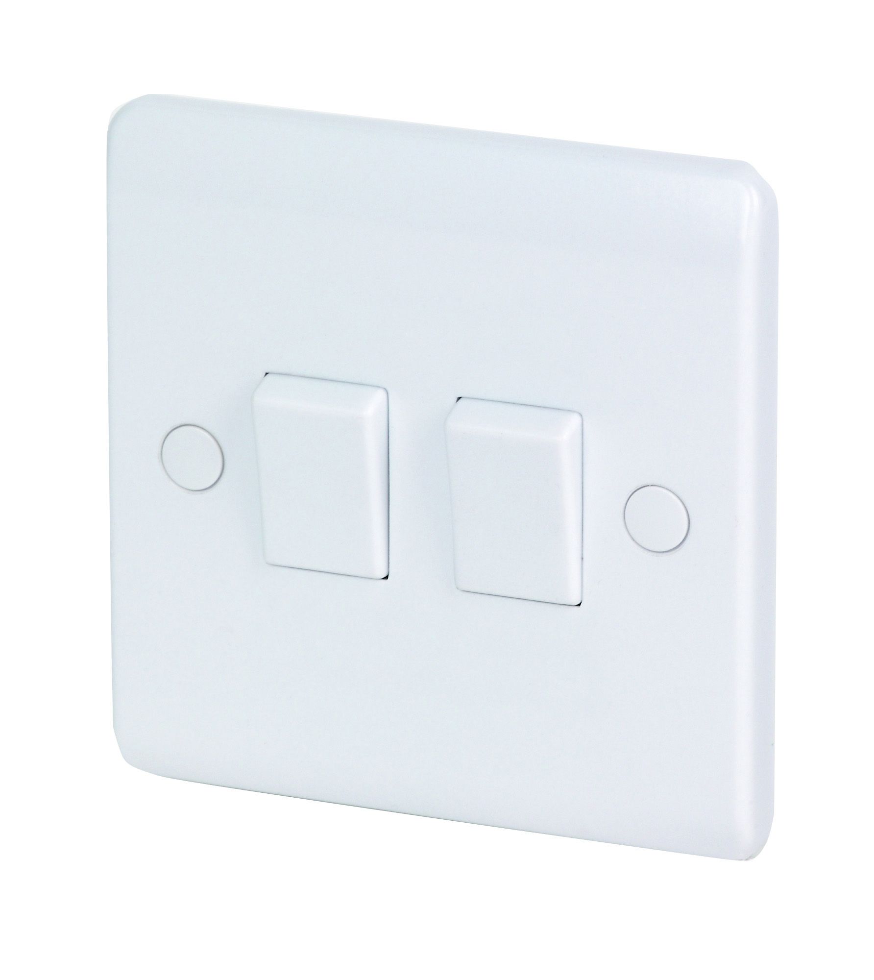 LAP 10A 2 way 2 gang Light Switch, Pack of 5