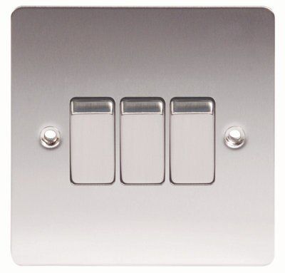 LAP 10A 2 way Flat plate Switch