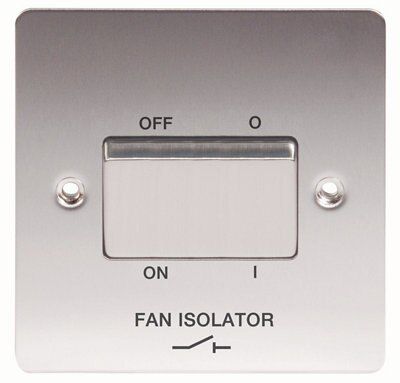 LAP 10A Flat plate Fan isolator Switch