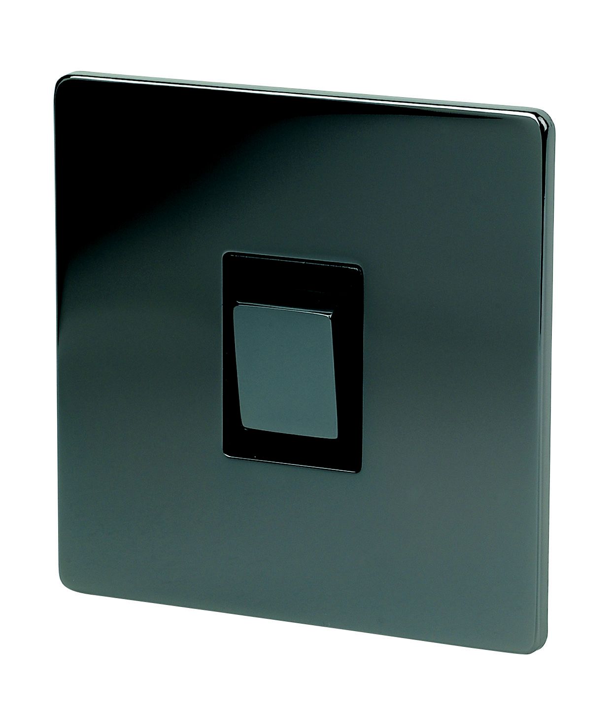 LAP 10A Single Flat Intermediate switch Black Nickel effect