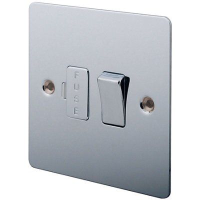 LAP 13A 1 gang Low profile Fused connection unit