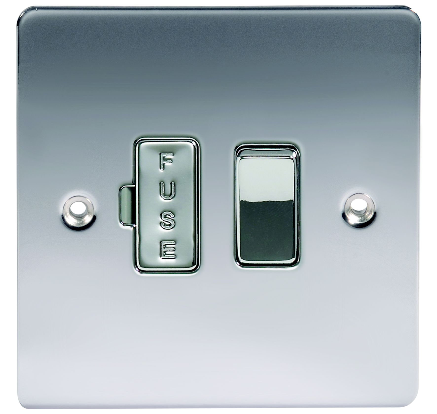 LAP 13A 1 gang Low profile Fused connection unit