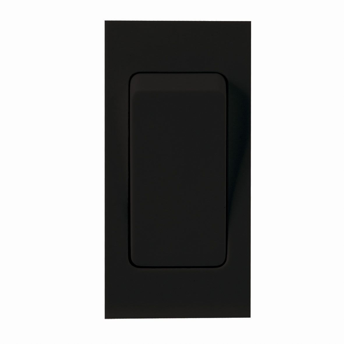 LAP 16A Black Modular control switch | DIY at B&Q