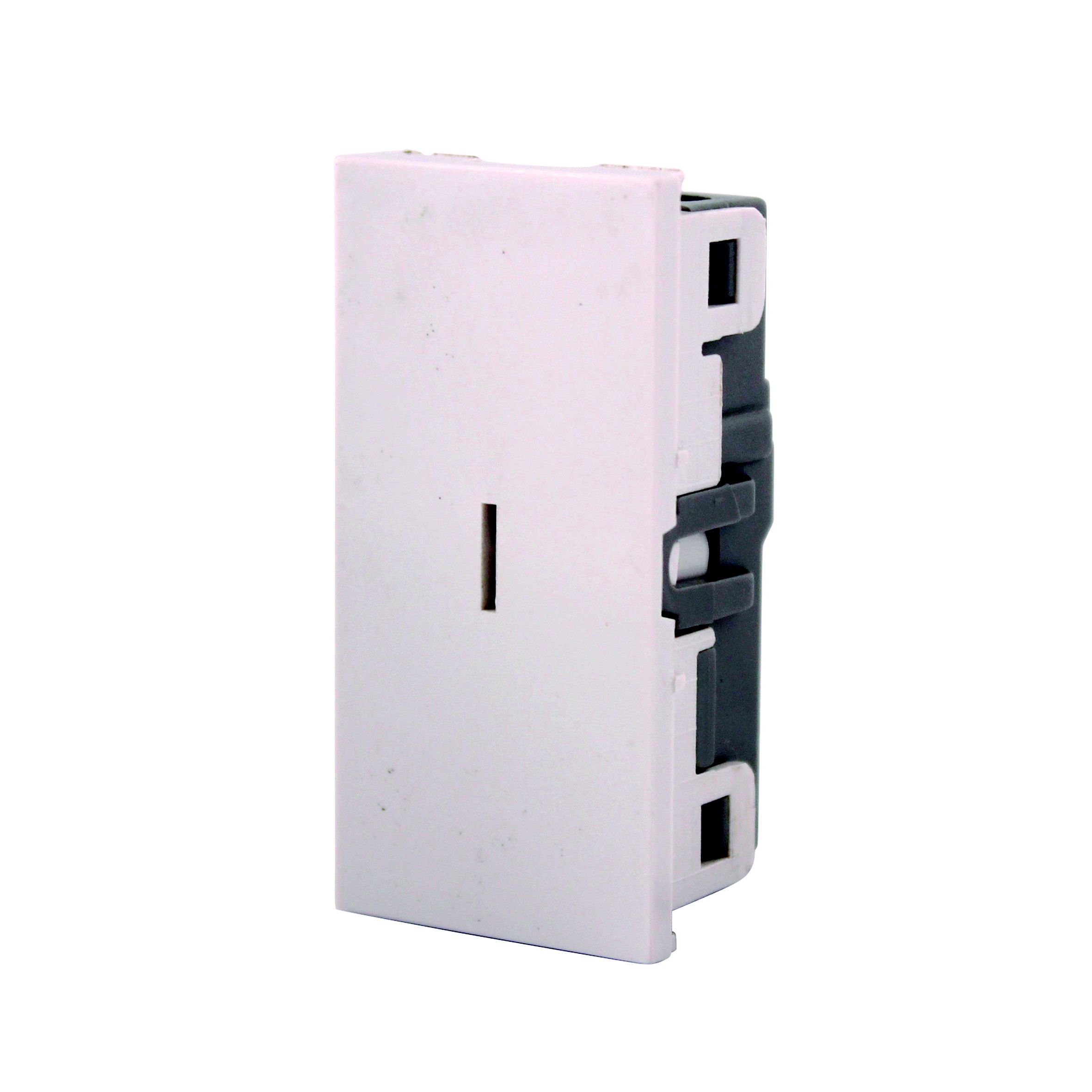 LAP 16A White Modular key switch