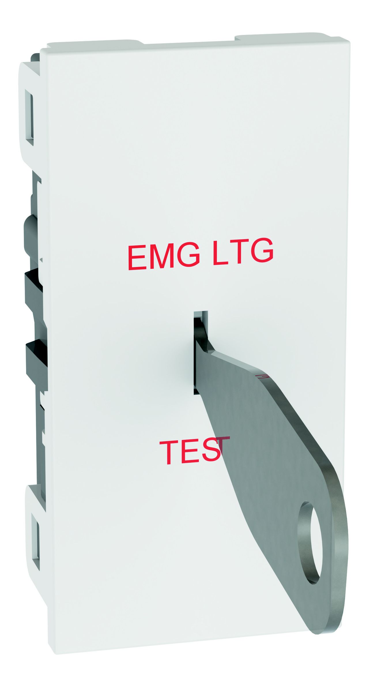 LAP 16A White Modular key switch