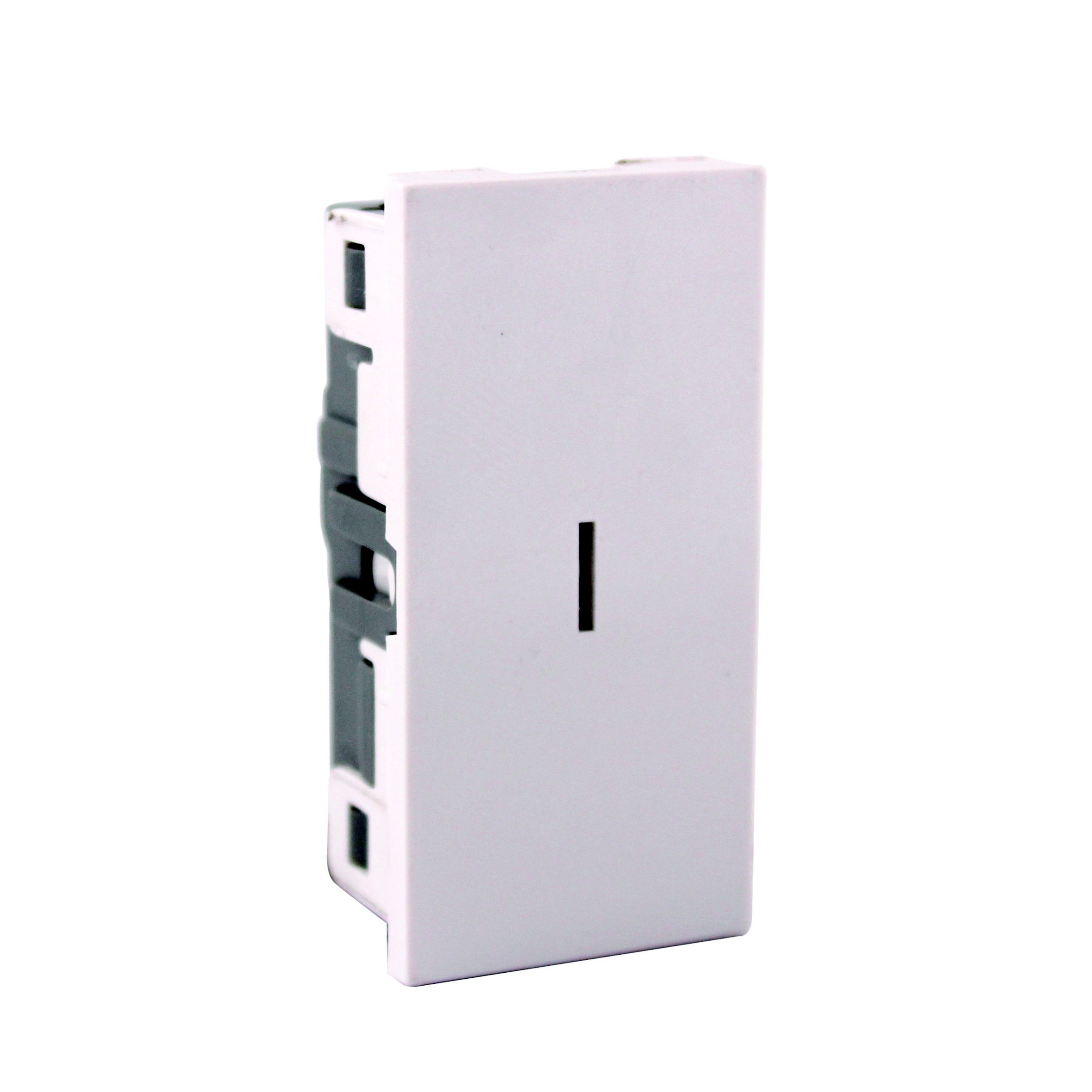 LAP 20A White Modular key switch