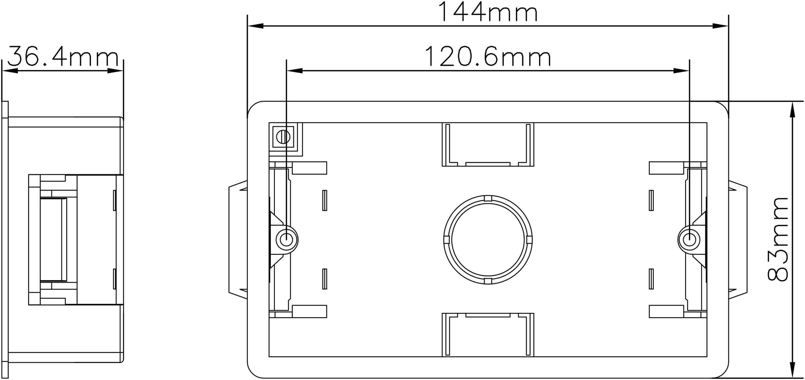 LAP 35mm Double Dry lining box