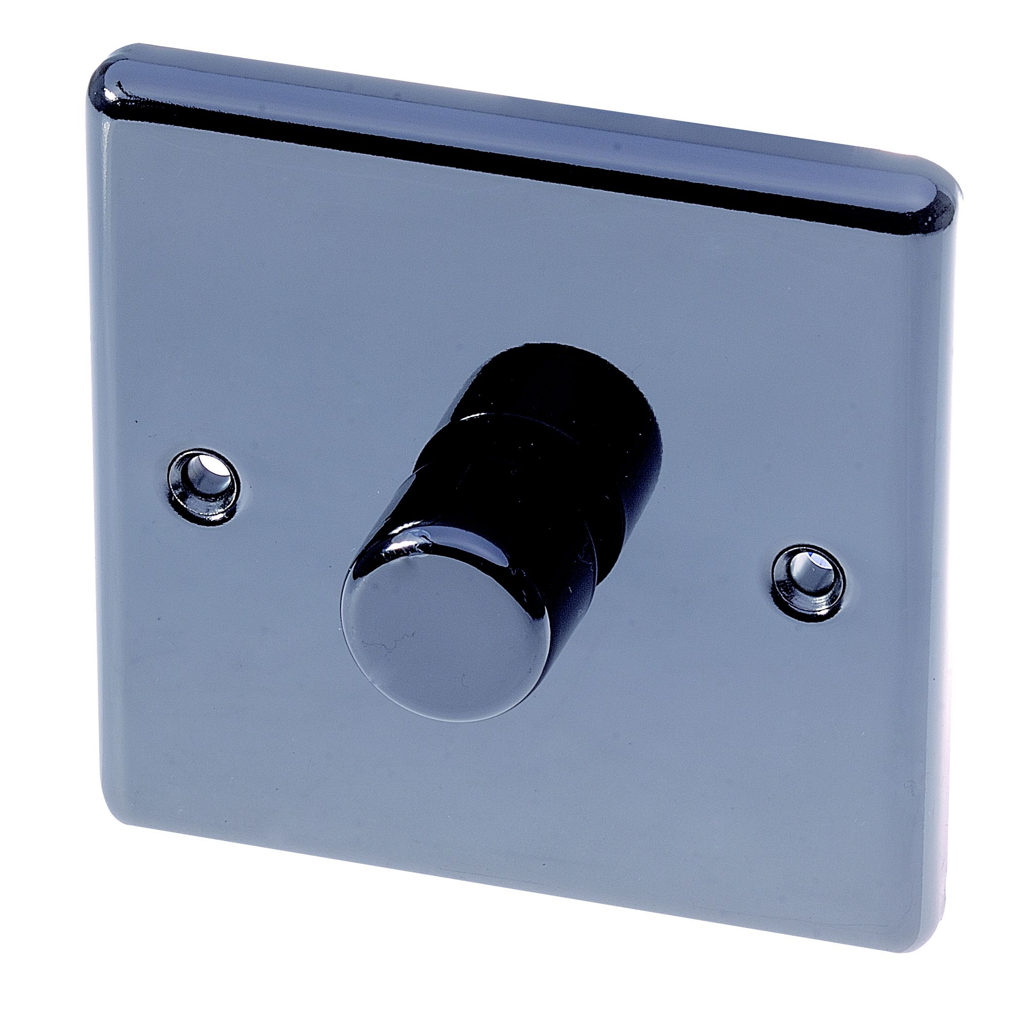 LAP Black profile Single 2 way Dimmer switch