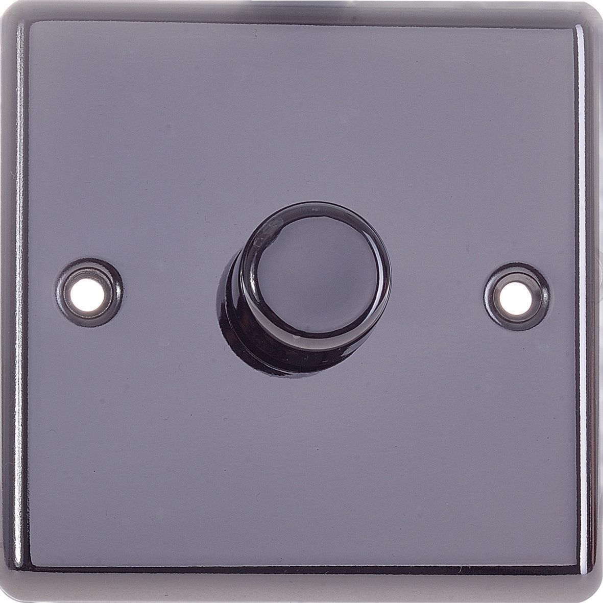 LAP Black profile Single 2 way Dimmer switch