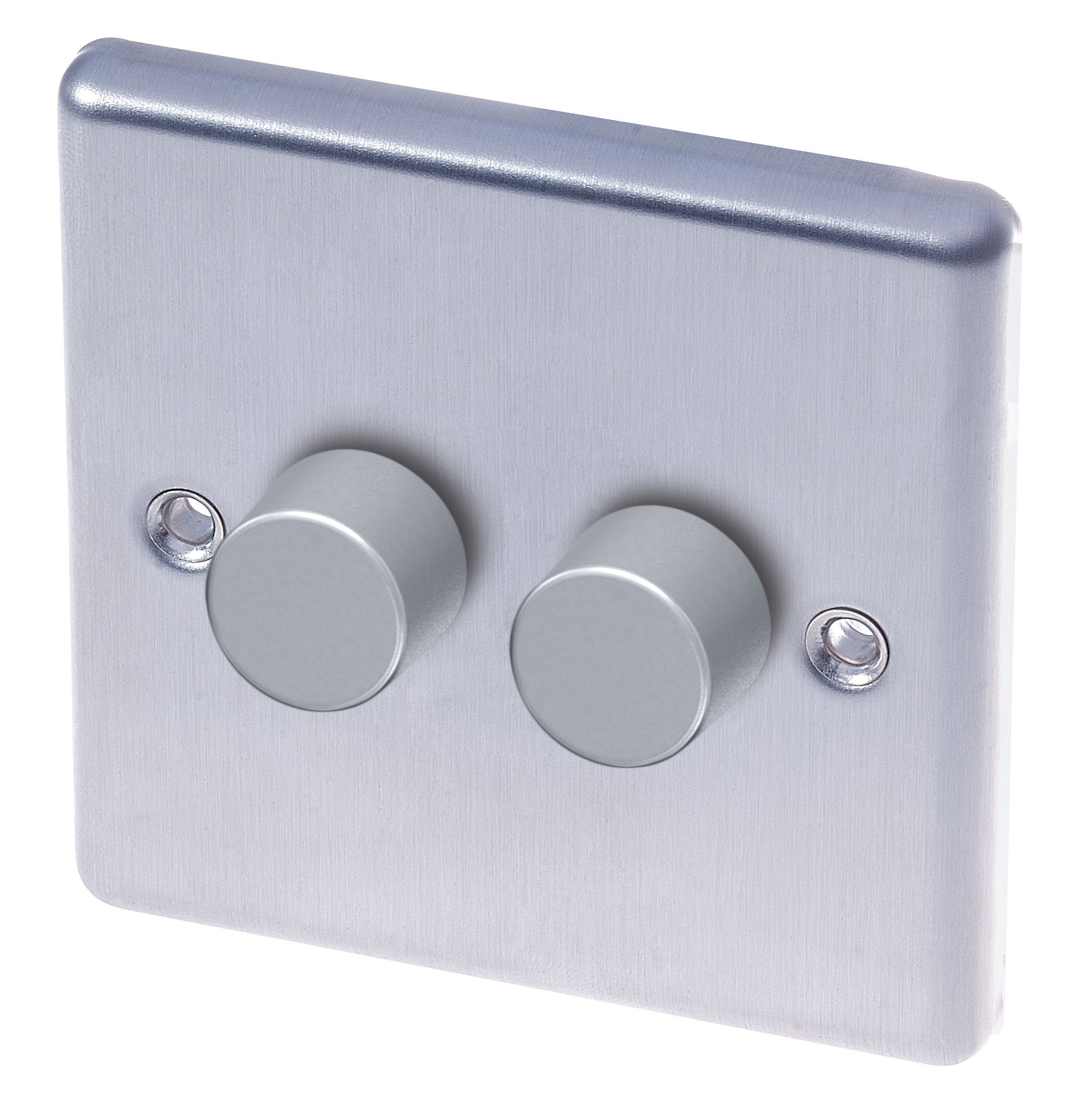 LAP Black profile Single 2 way Dimmer switch